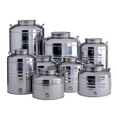 Δοχεία Ανοξείδωτα Βιδωτά 18/10